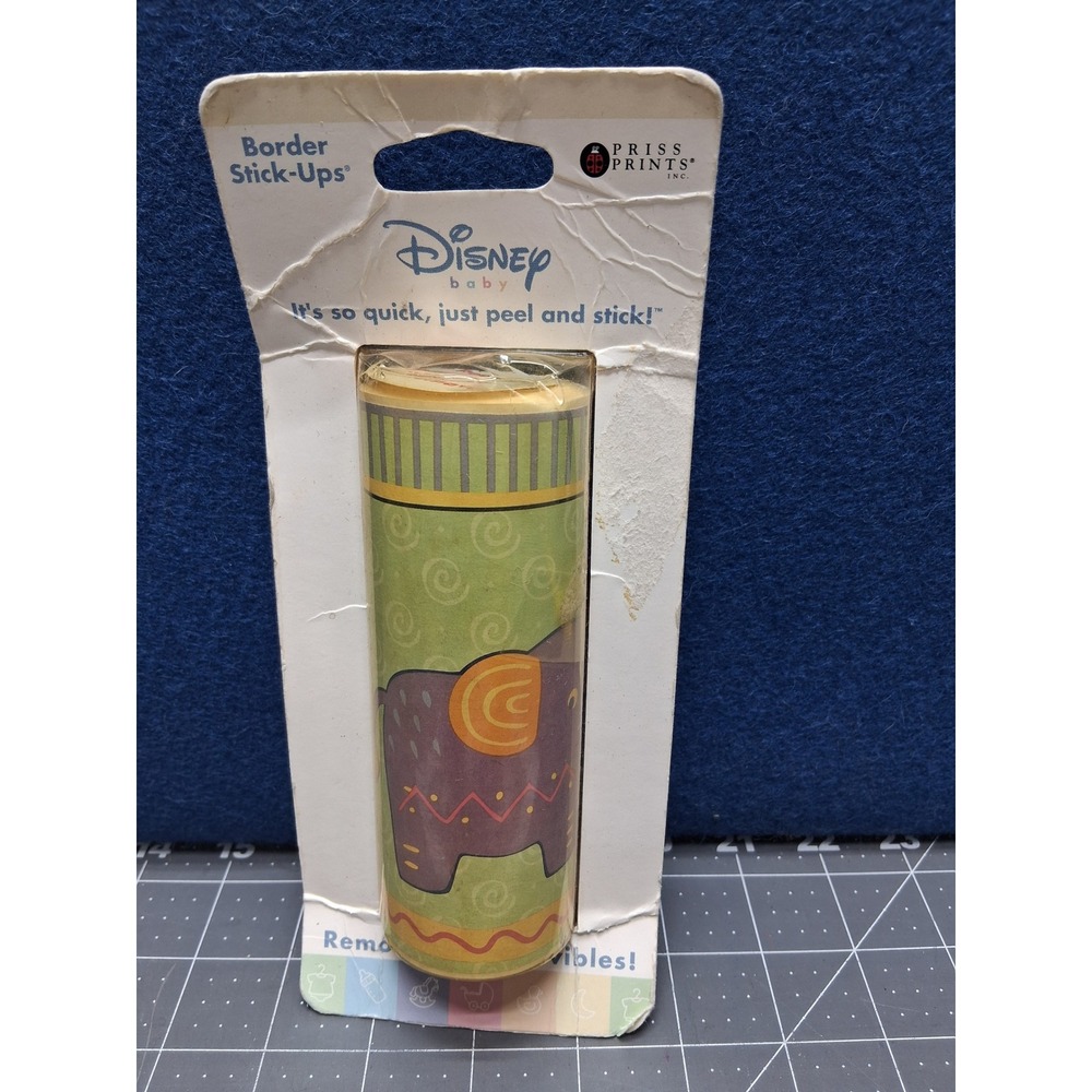 Disney Baby Wall Border Stick Ups Multicolor Animal Safari 42194